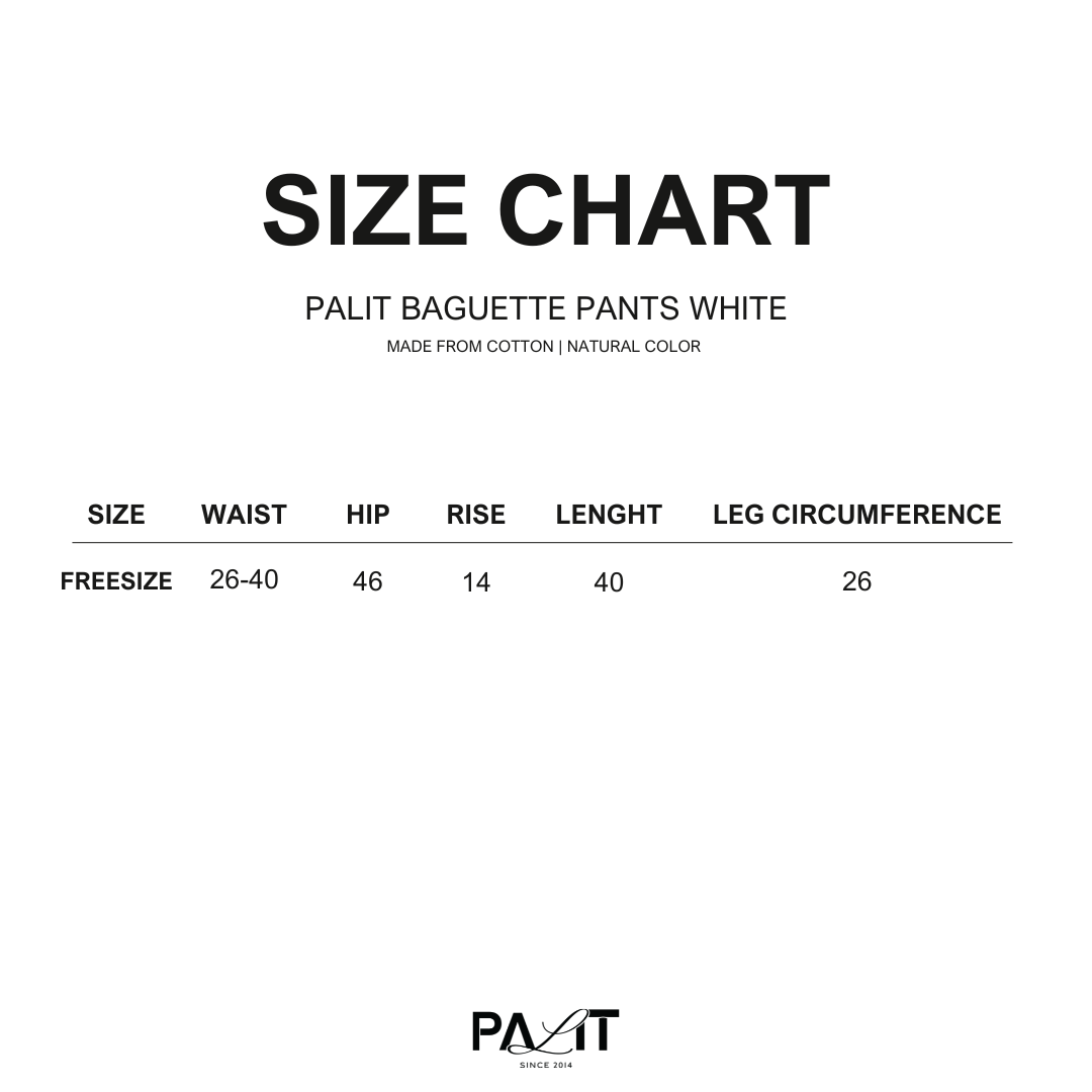 Palit Baguette pants (White)