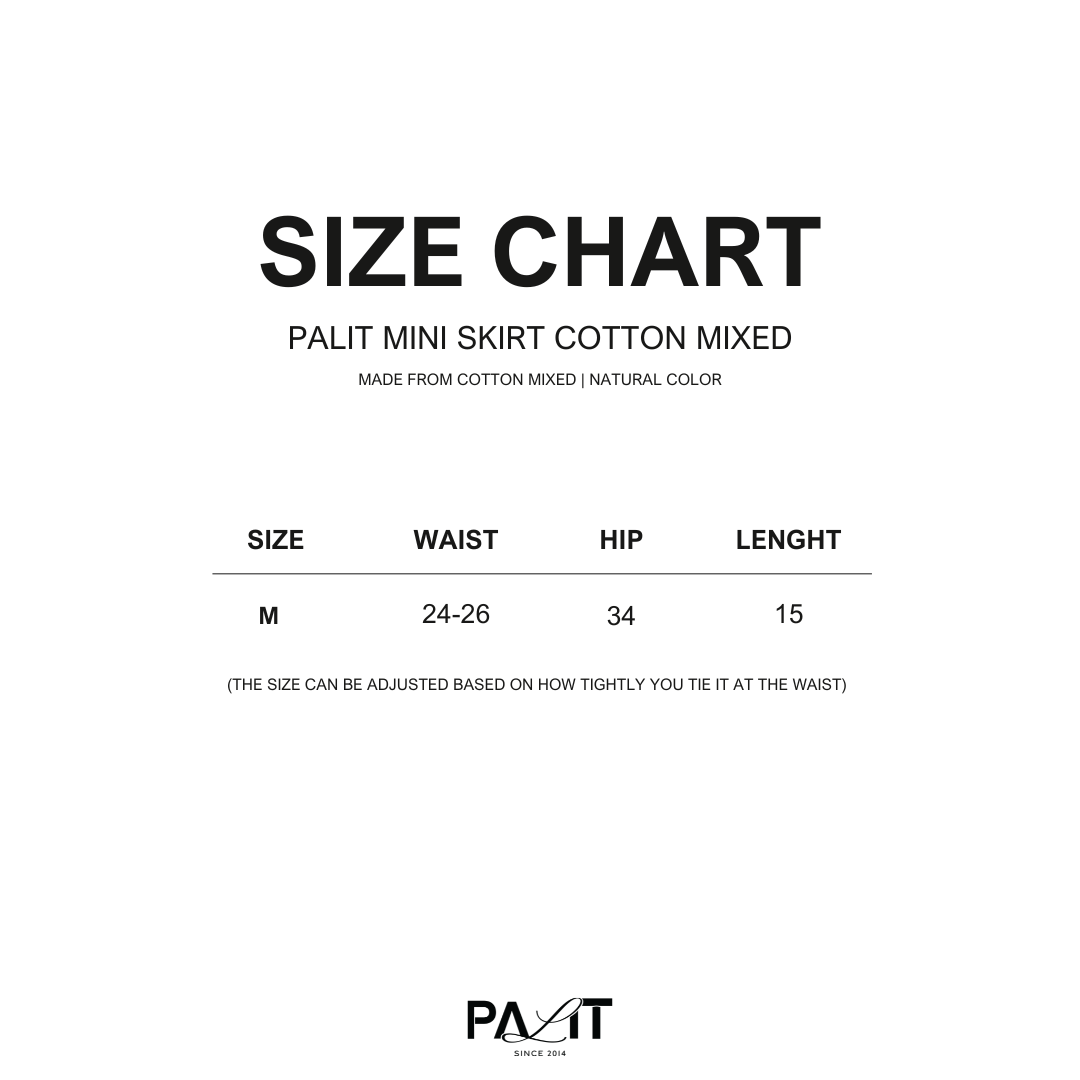 Palit Mini skirt (Cotton mixed)