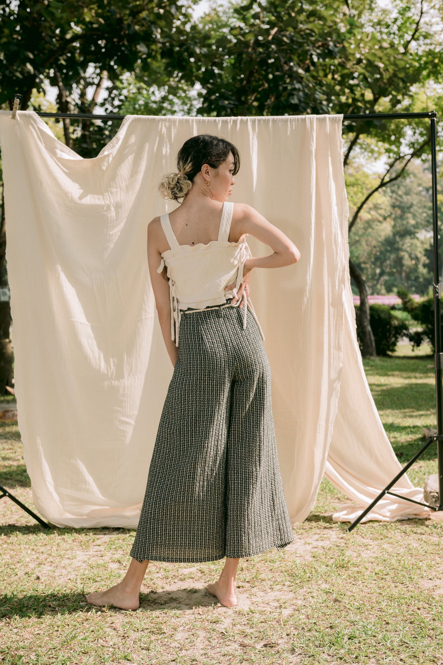 Palit Wide leg pants (Black)
