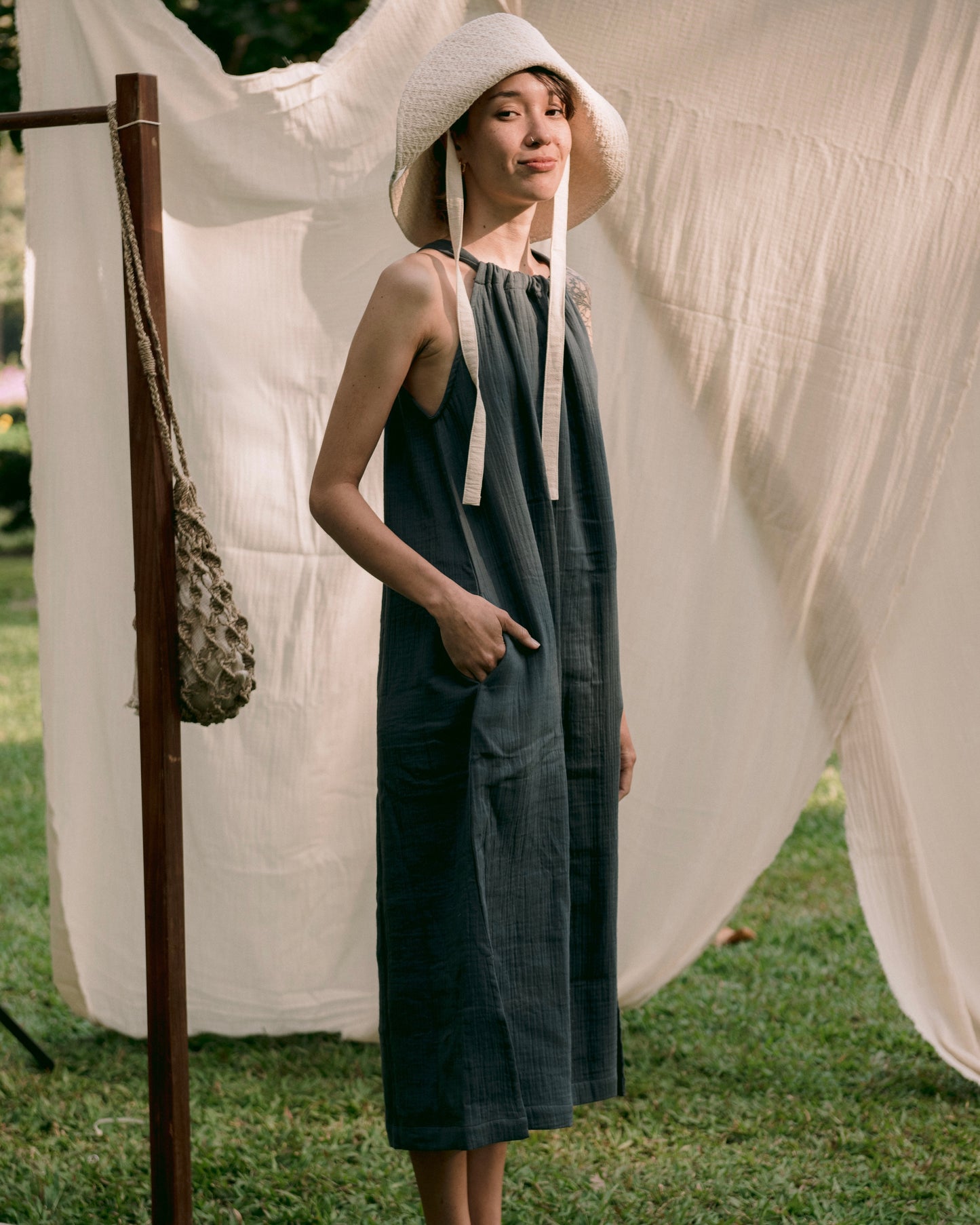 Palit Sunny dress (Navy blue)