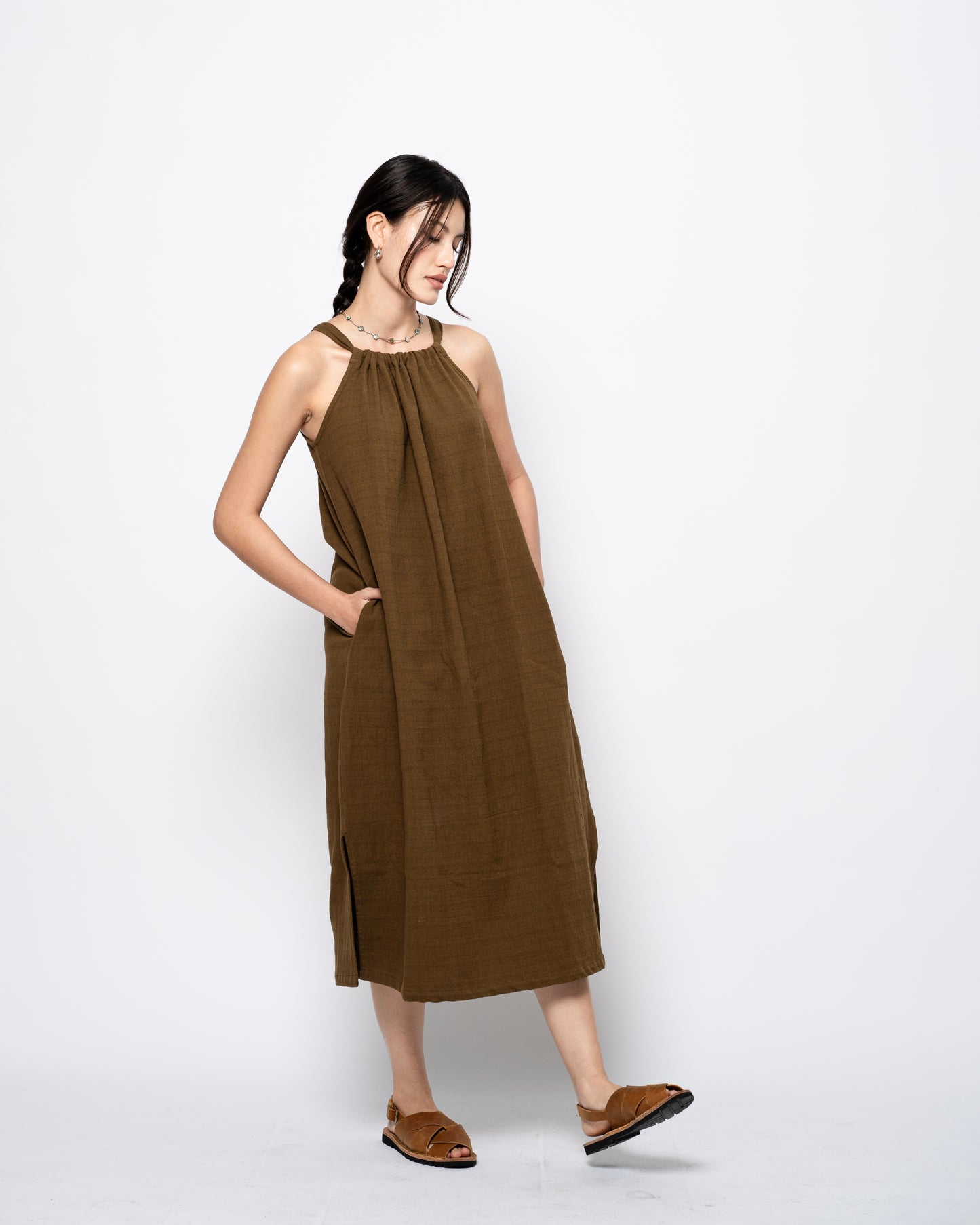 Palit Sunny dress (Olive green)