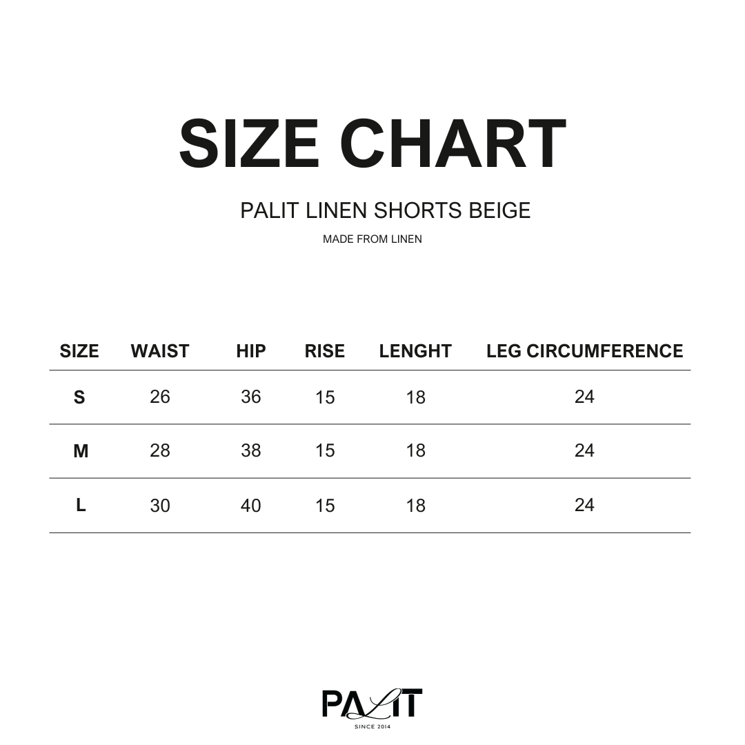 Palit Linen shorts (Beige)