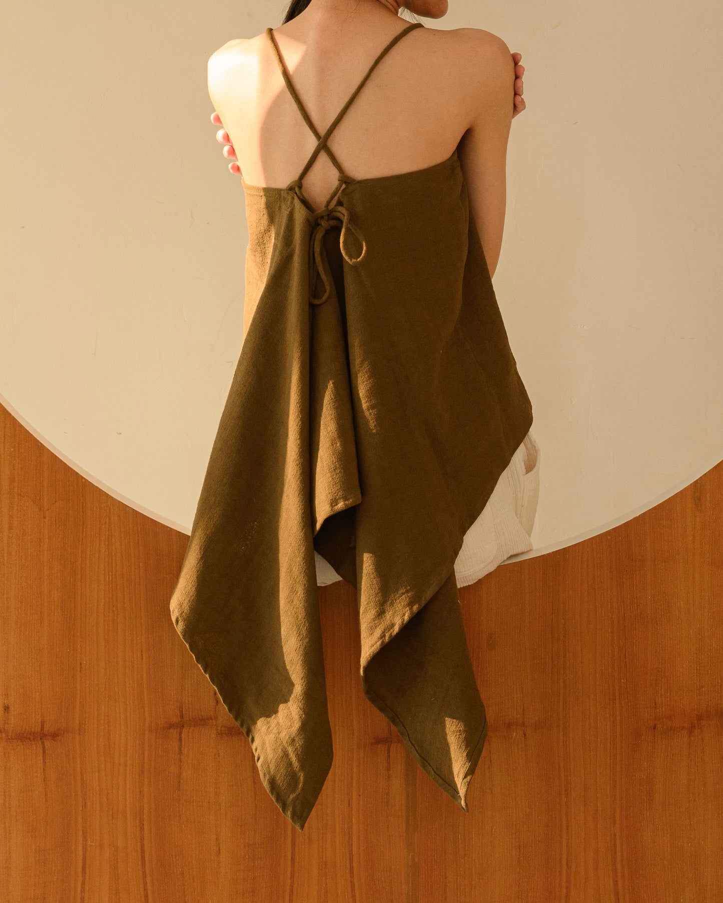 Palit Butterfly camisole (Olive green)