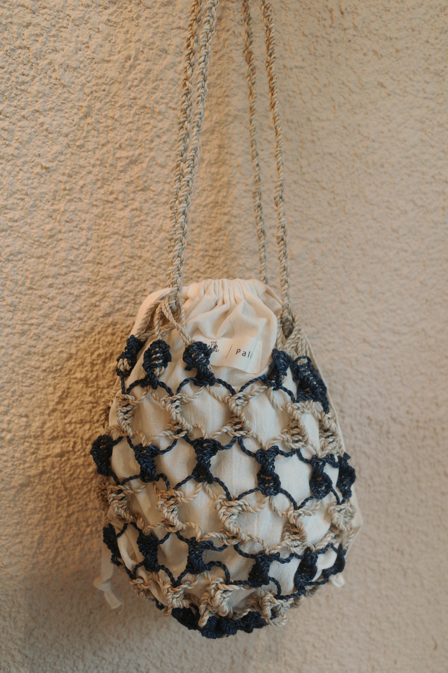 Palit Hemp rope mini bag (Two tone)