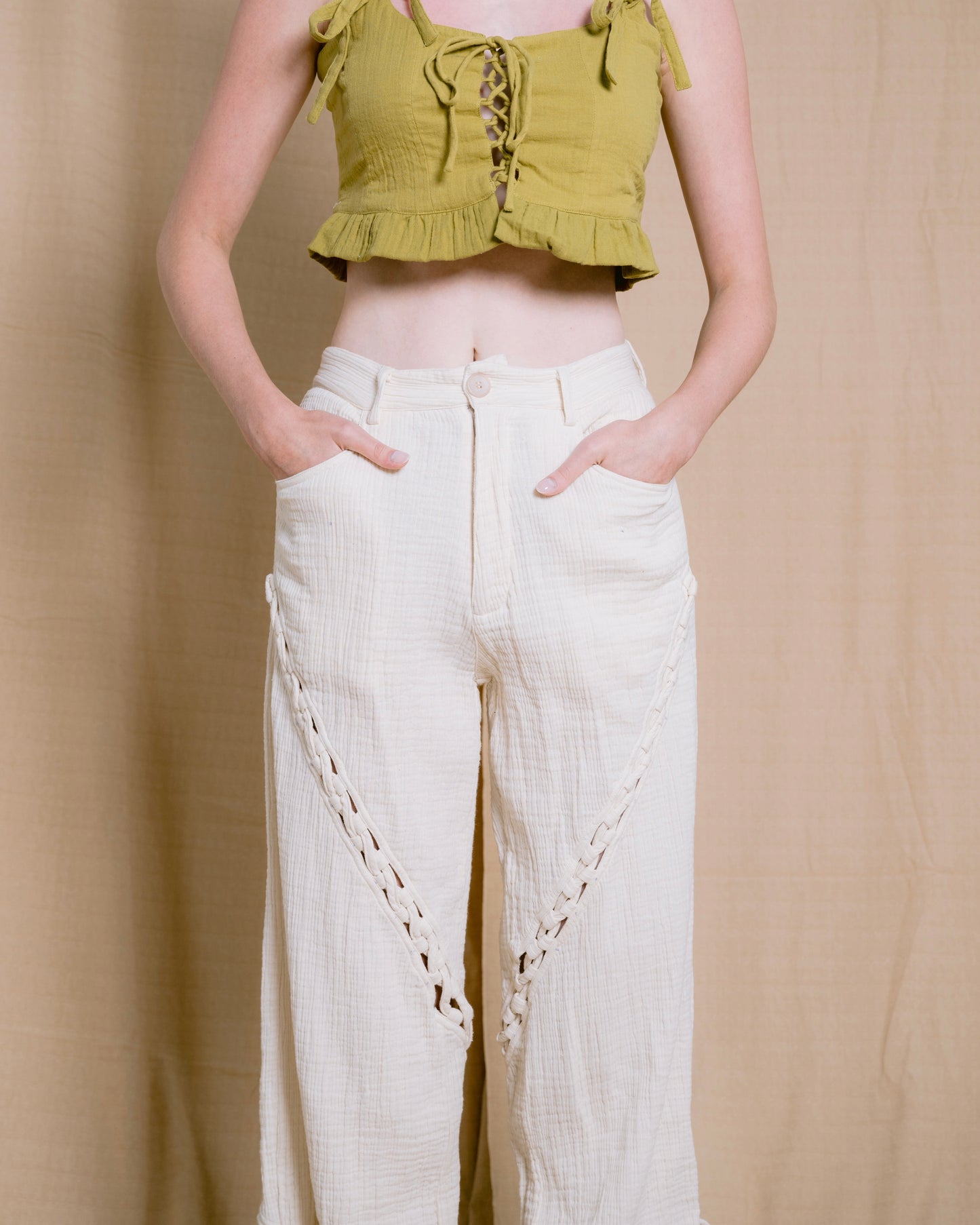 Palit Camillia pants (White)