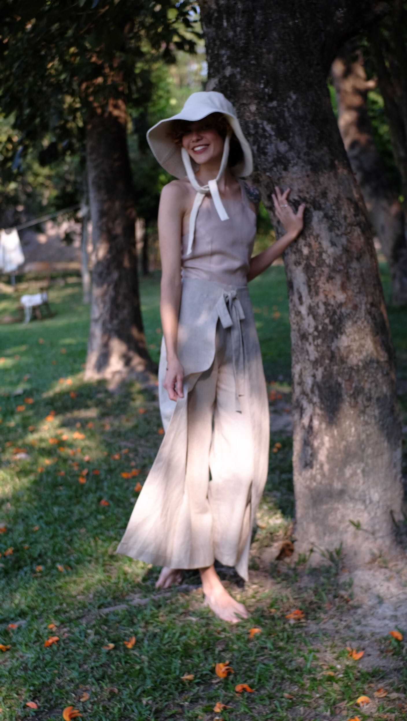 Palit Linen pants (Beige)