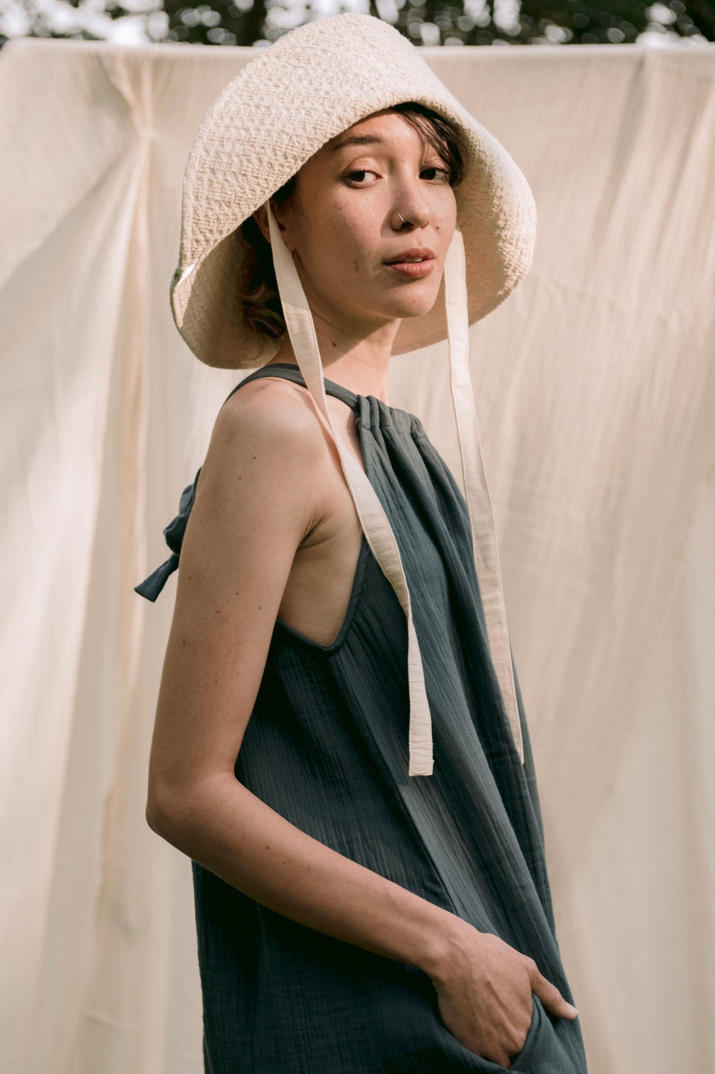 Palit Sunny dress (Navy blue)
