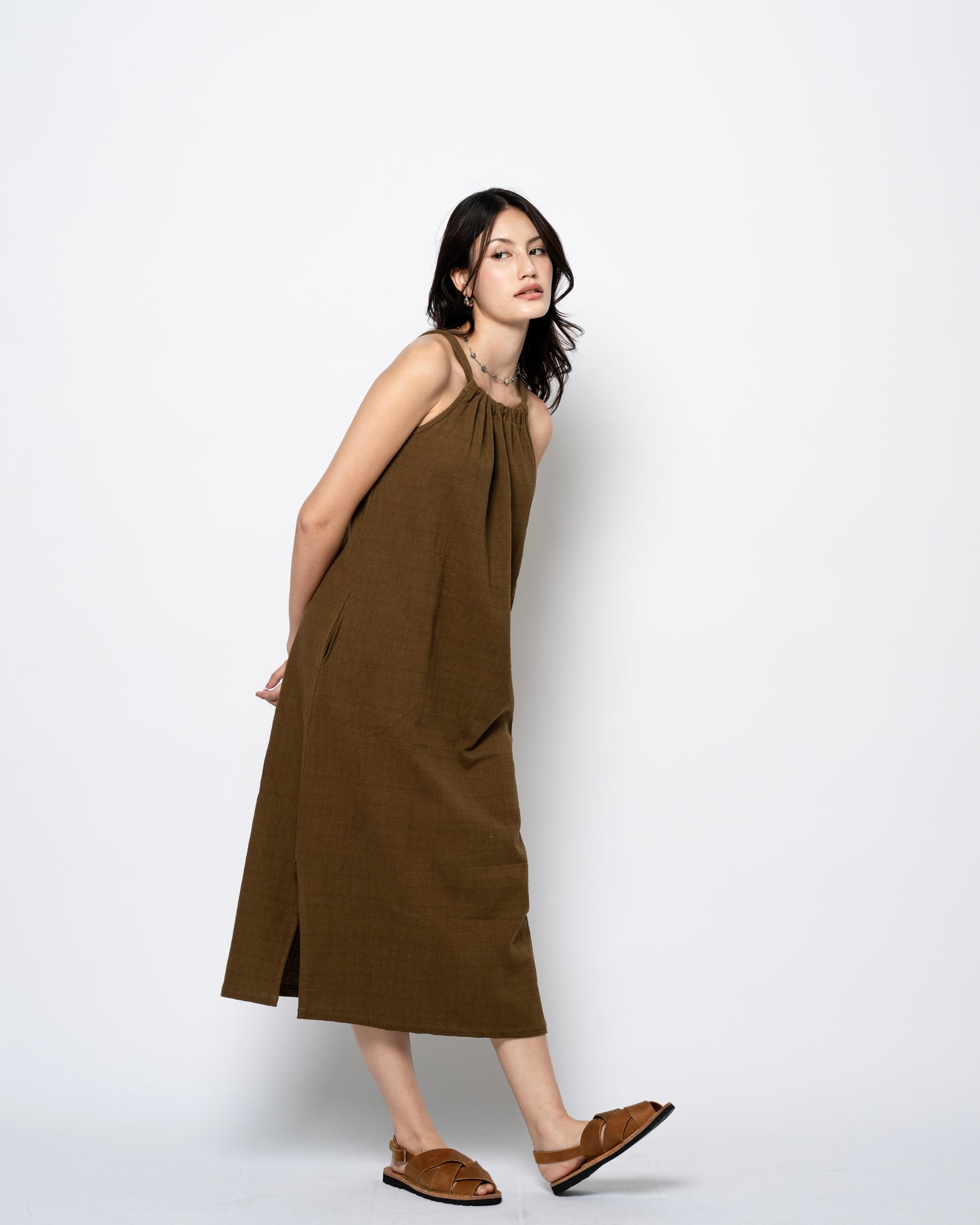 Palit Sunny dress (Olive green)