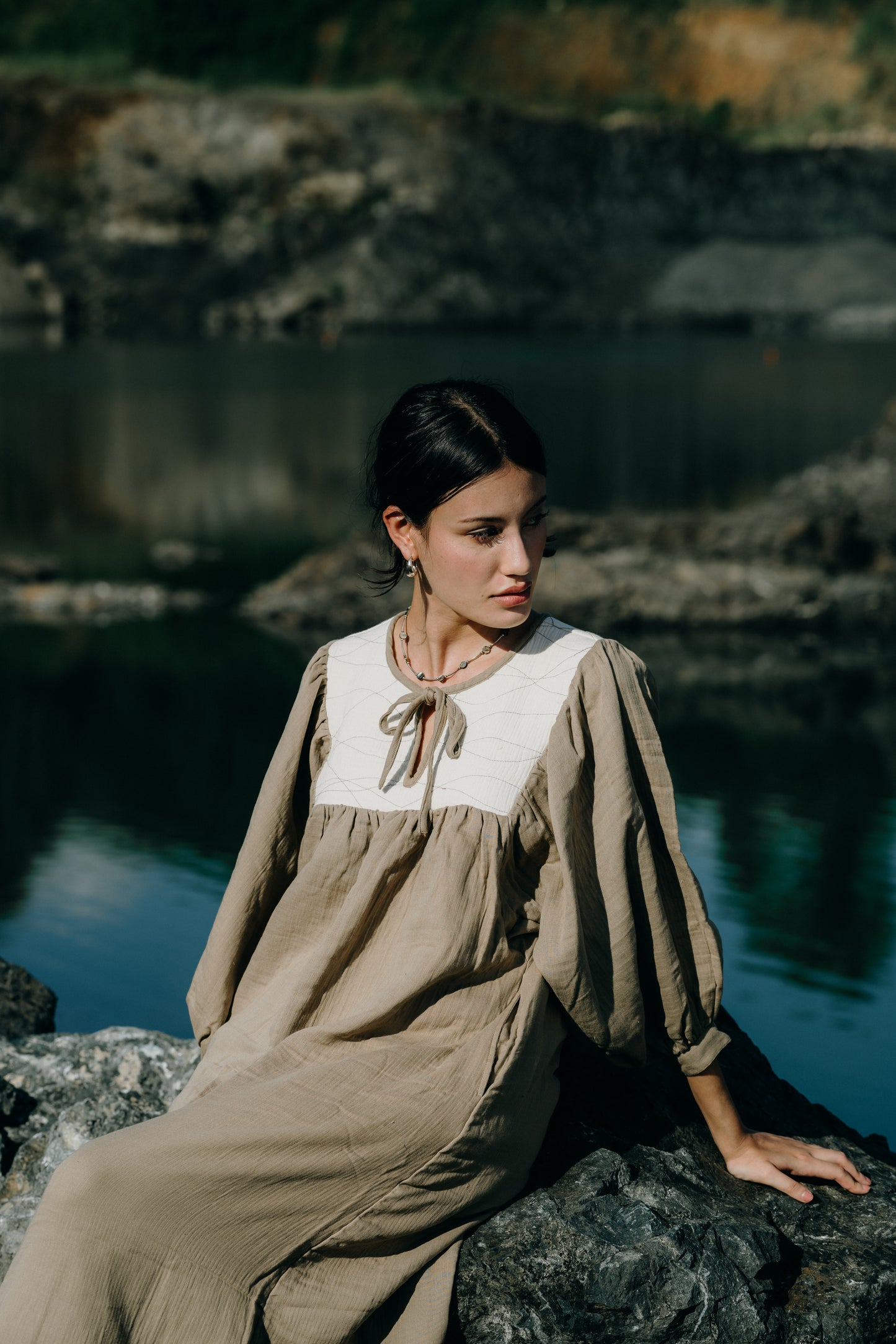 Palit Merlin dress (Khaki)