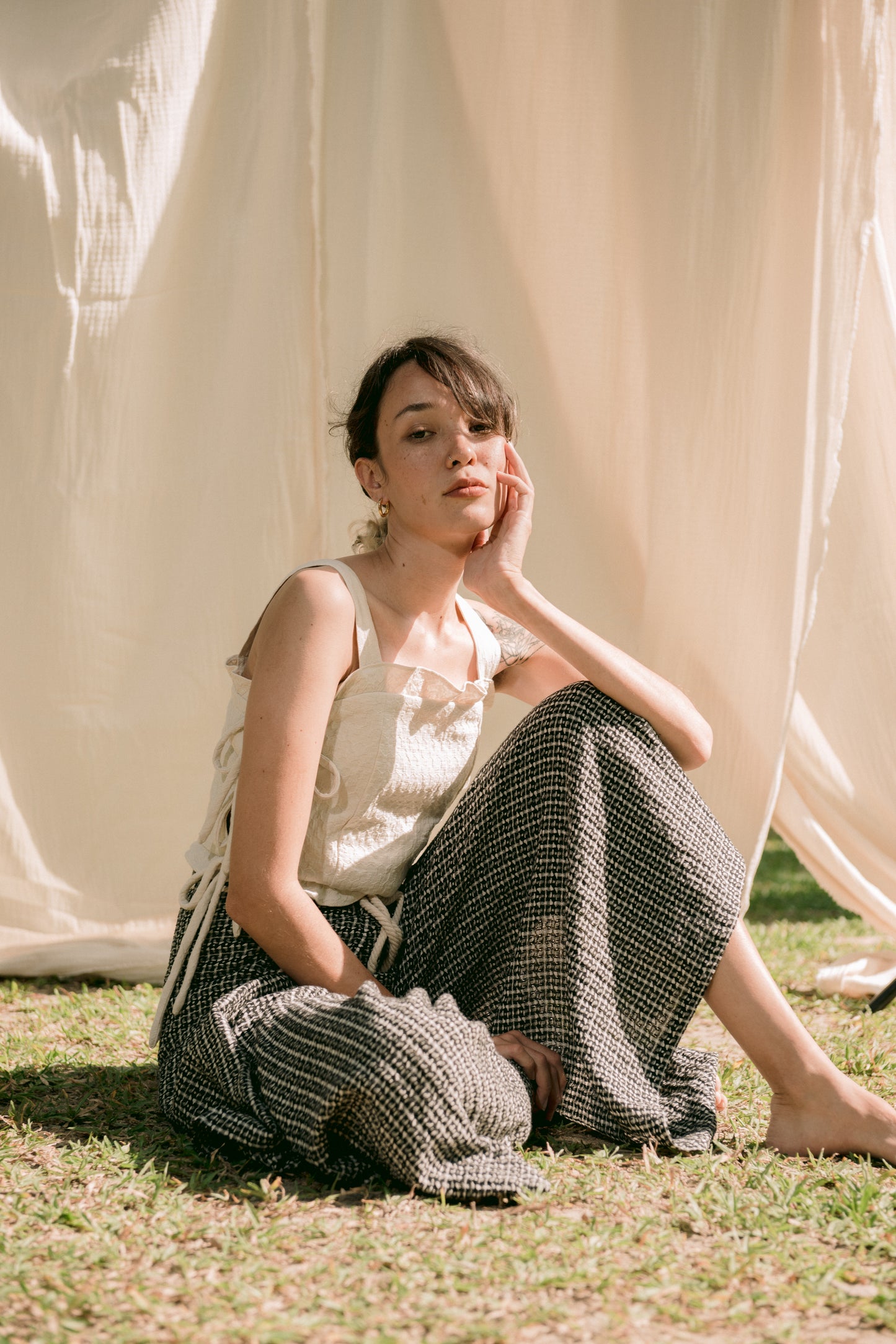 Palit Wide leg pants (Black)