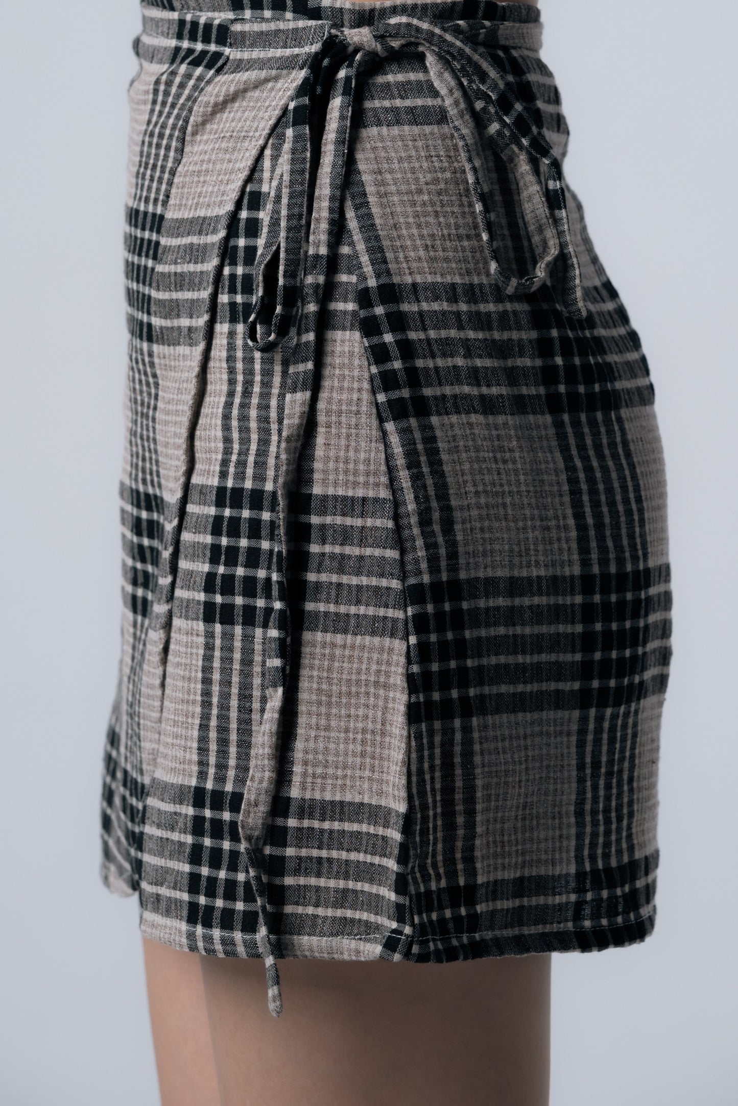 Palit Mini skirt (Brown checked)