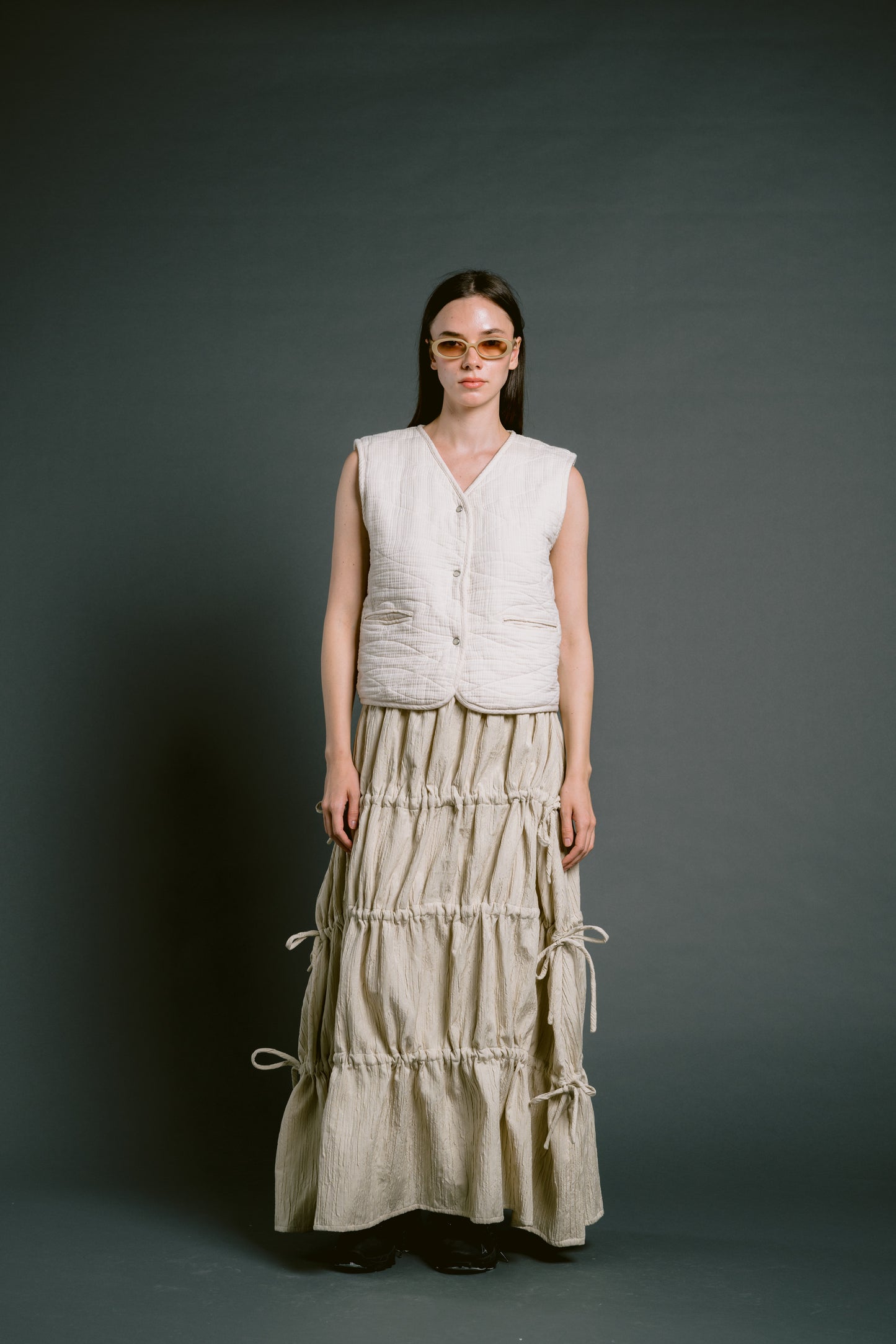 Palit Balloon skirt (Ivory)