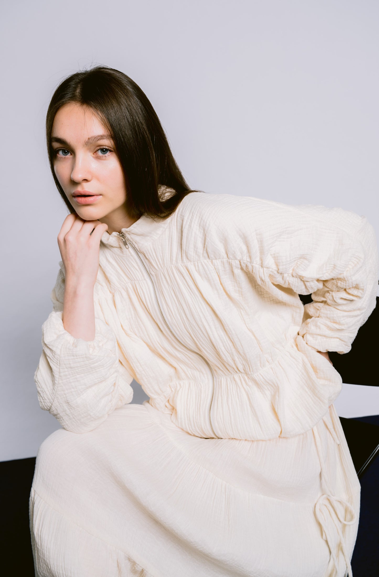 Palit Balloon jacket (White)