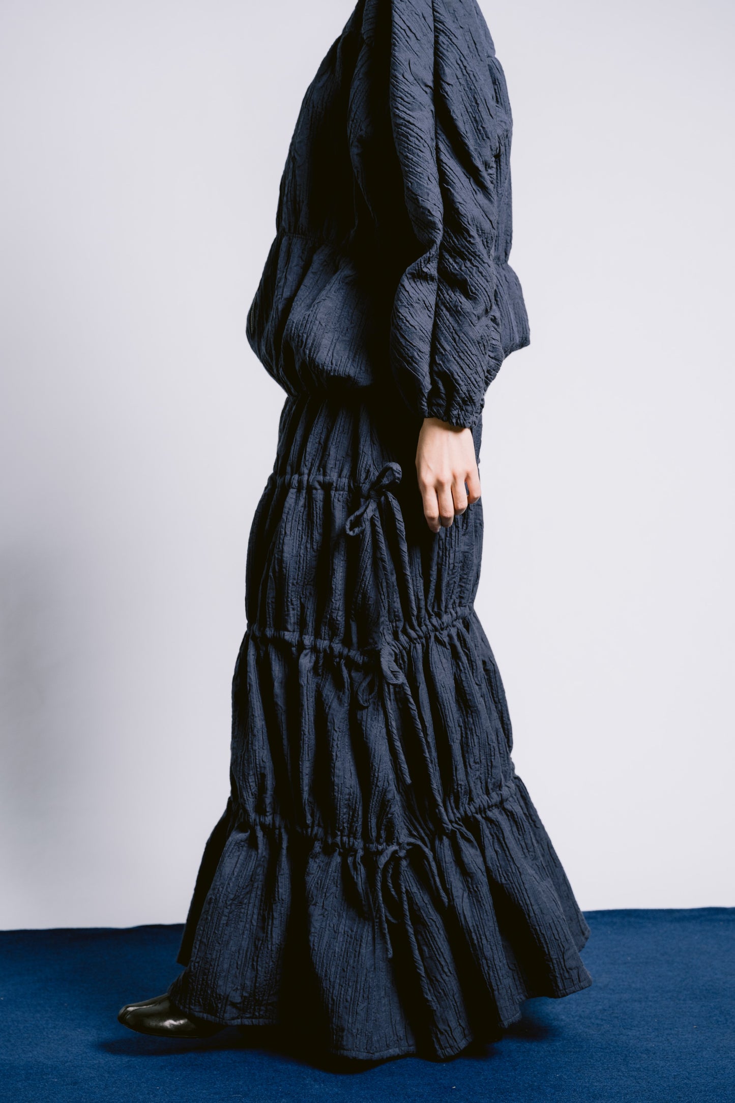 Palit Balloon skirt (Navy blue)