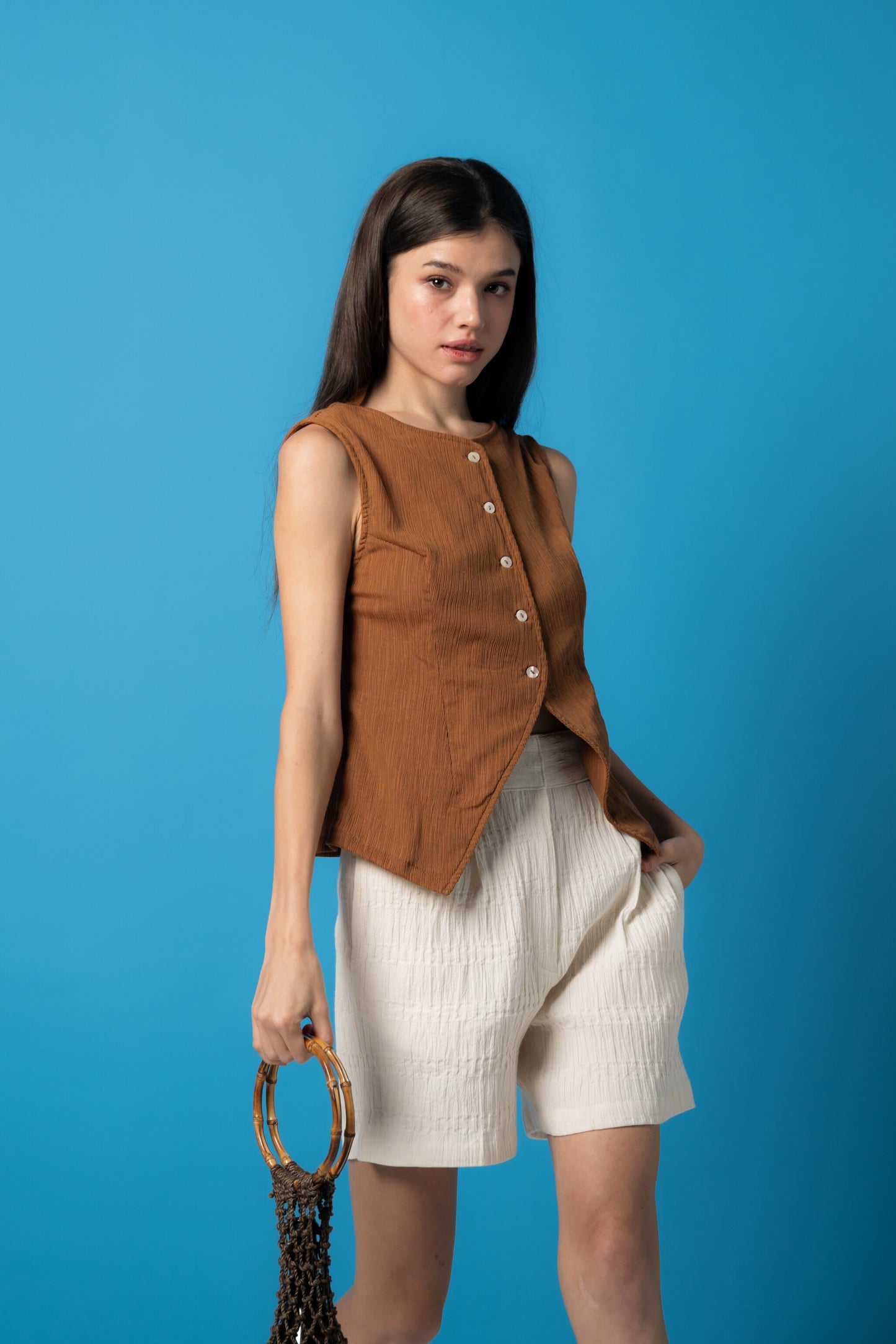 Palit Jane vest (Caramel)