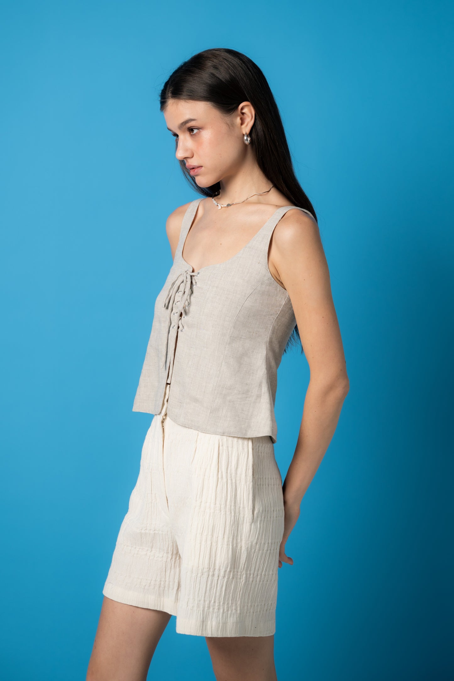 Palit Almond top (Beige)