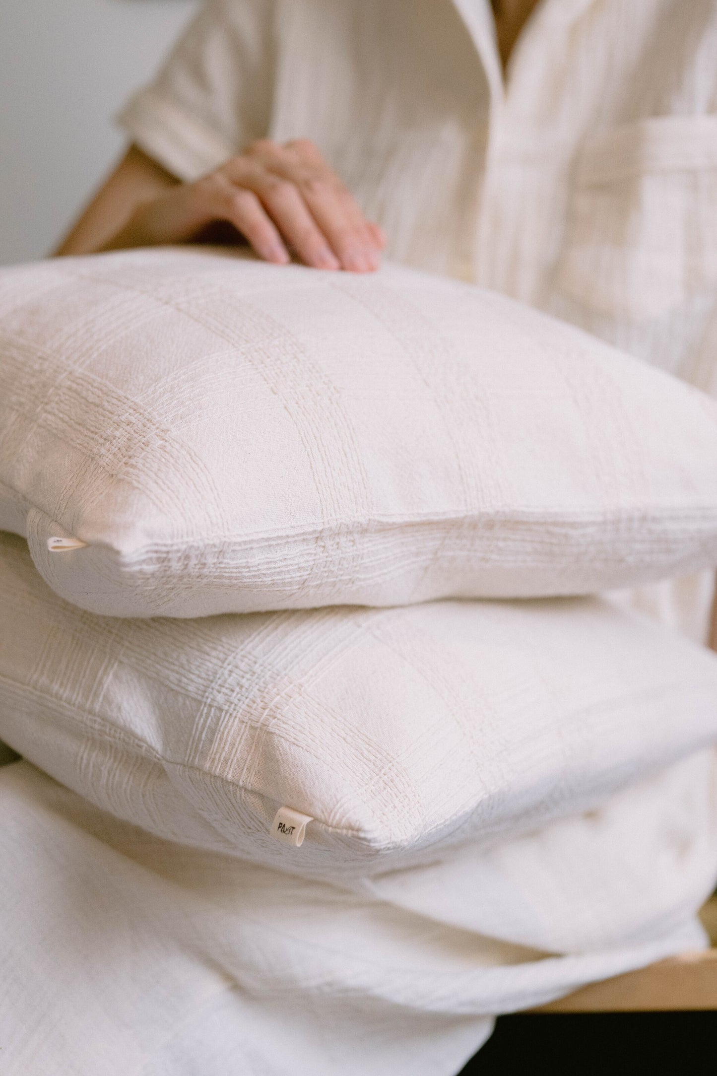 Palit Striped pillow cases