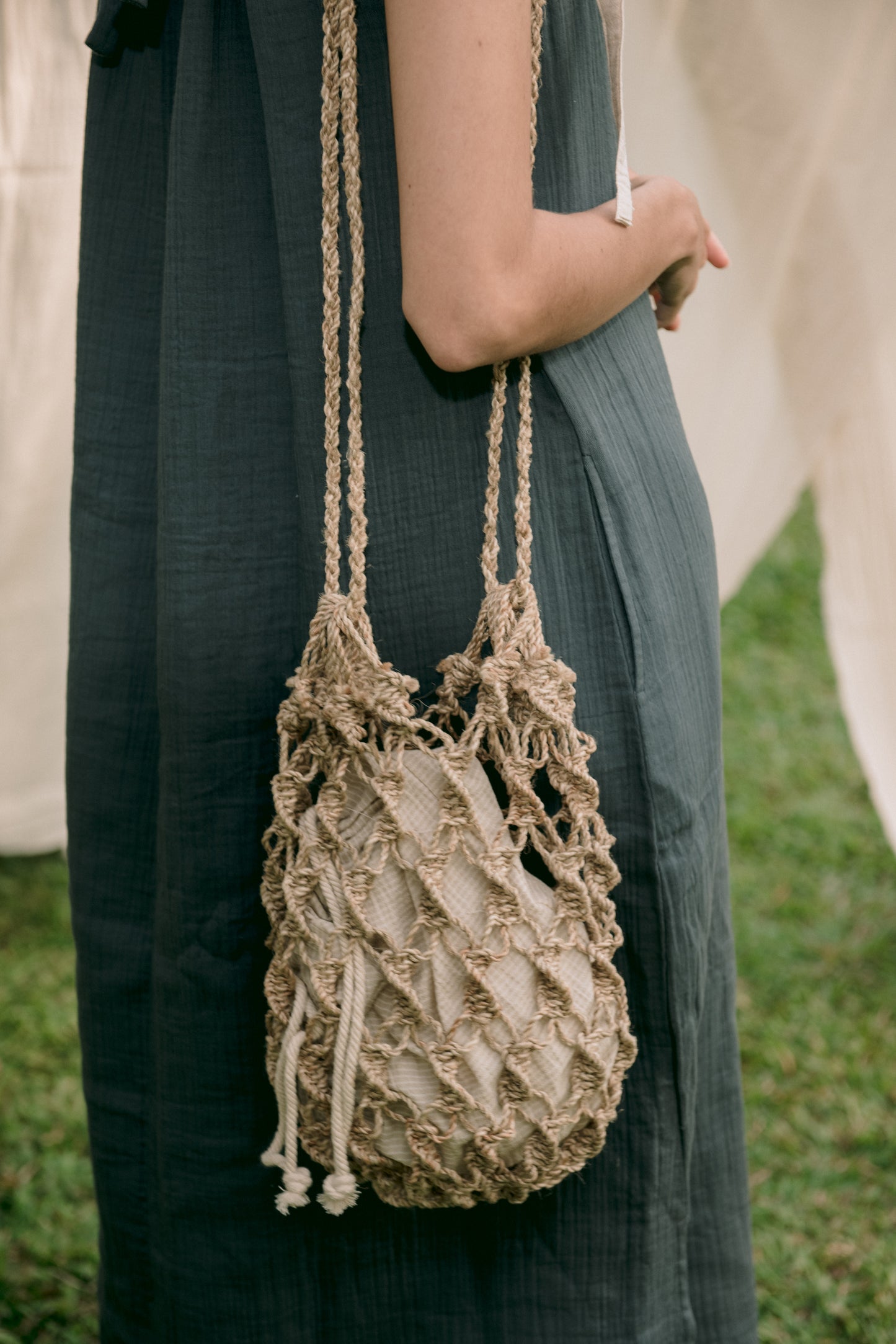 Palit Hemp rope mini bag