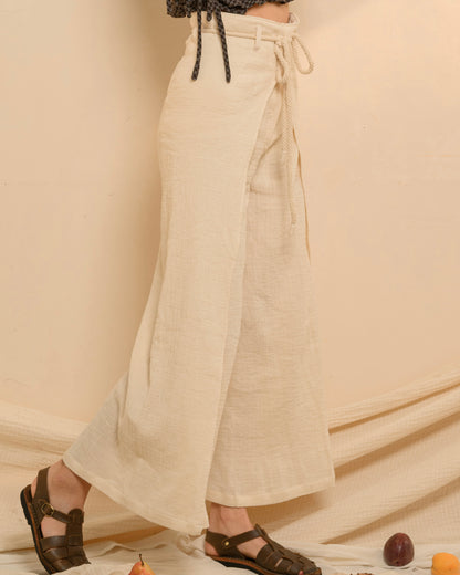 Palit Wide leg pants (White)