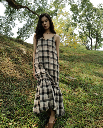 Palit Lily dress (Brown checked)
