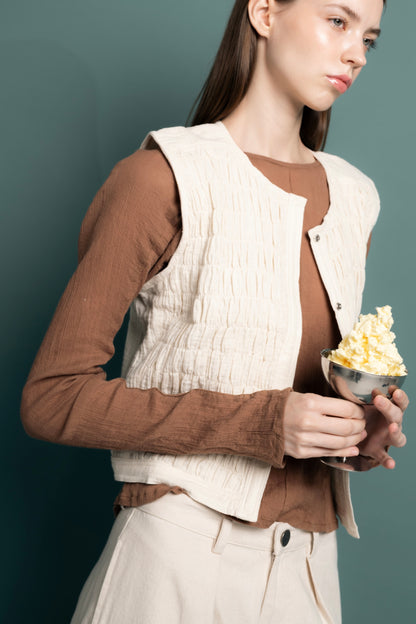 Palit Ruby vest (Ivory)
