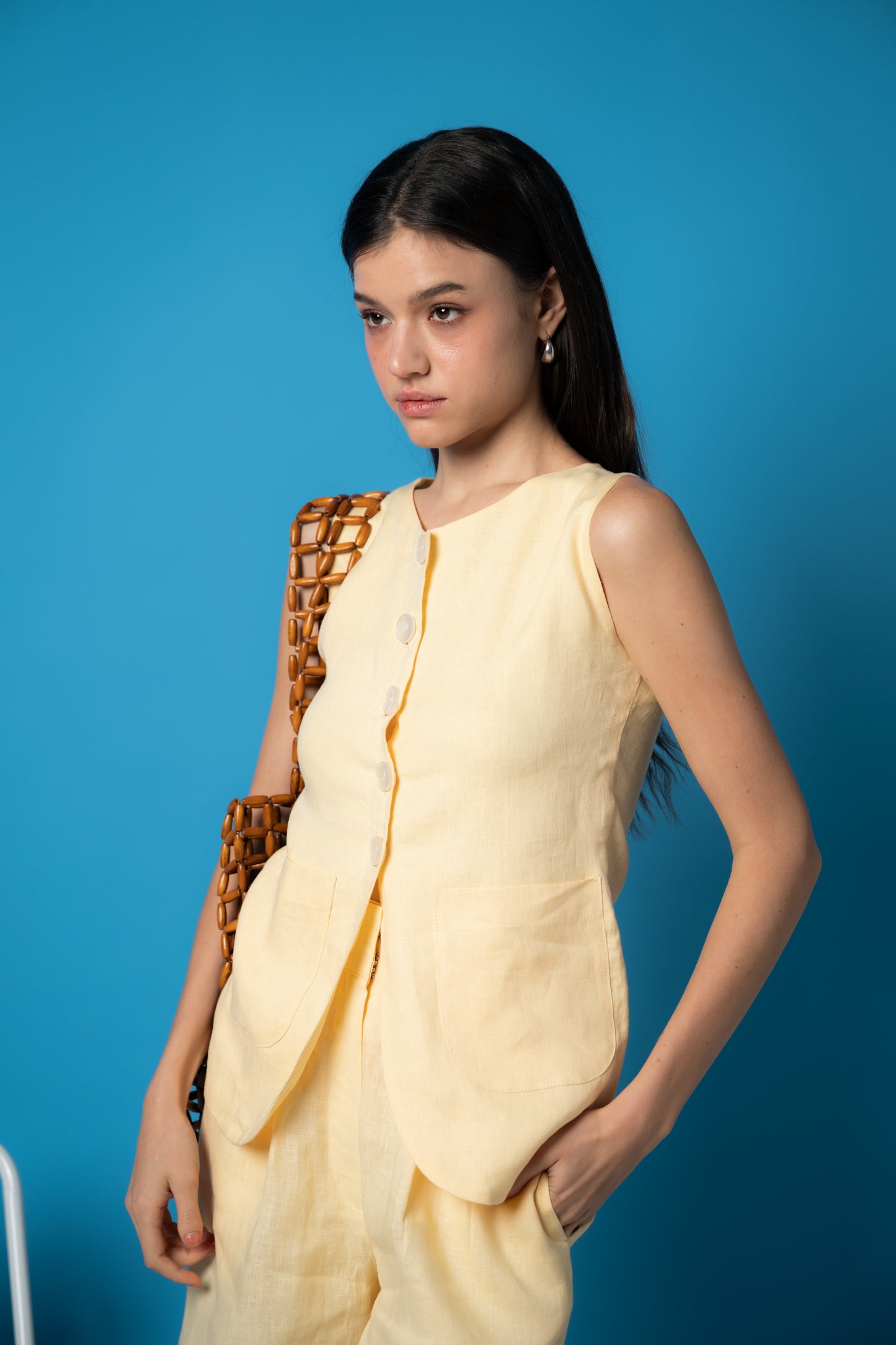 Palit Emma top (Vanilla)