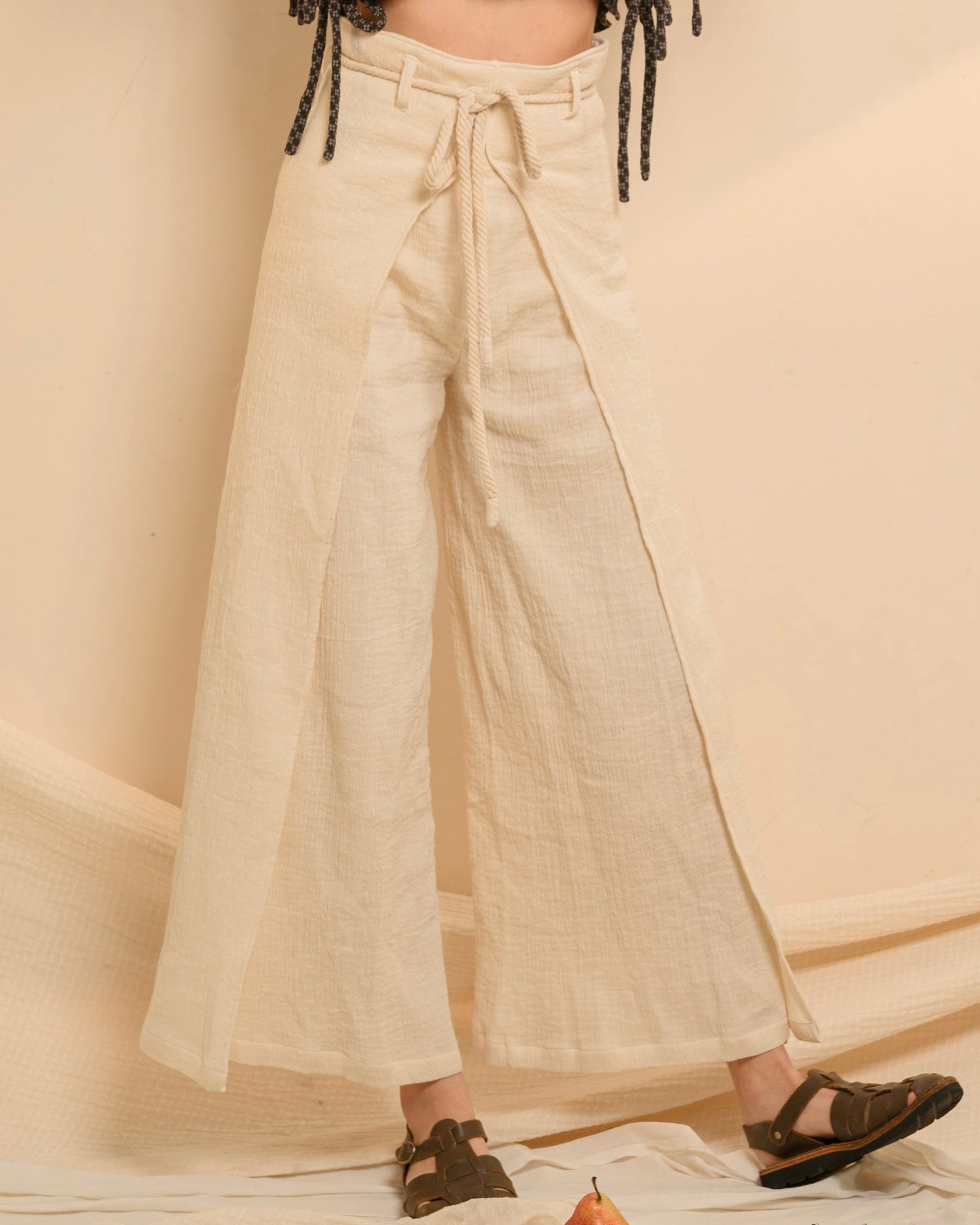 Palit Wide leg pants (White)