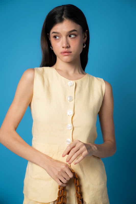 Palit Emma top (Vanilla)