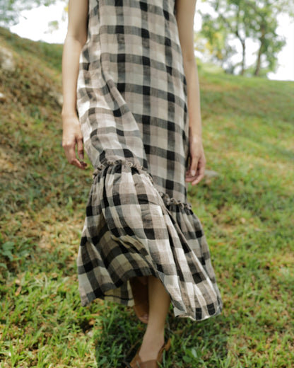 Palit Lily dress (Brown checked)