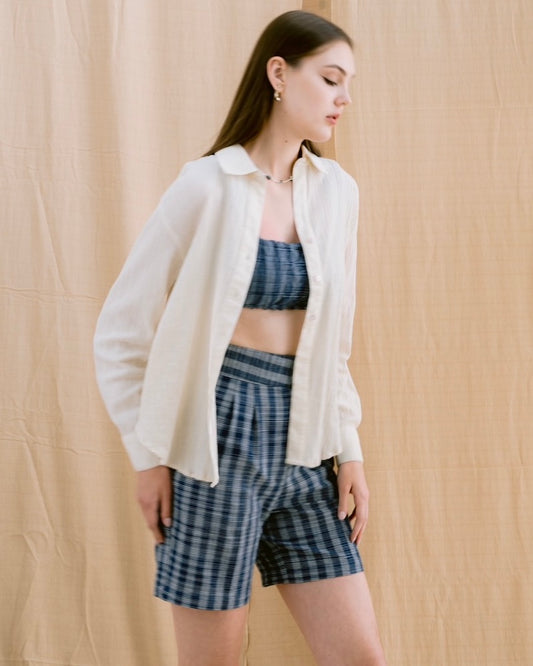 Palit Cotton shorts (Cobalt)