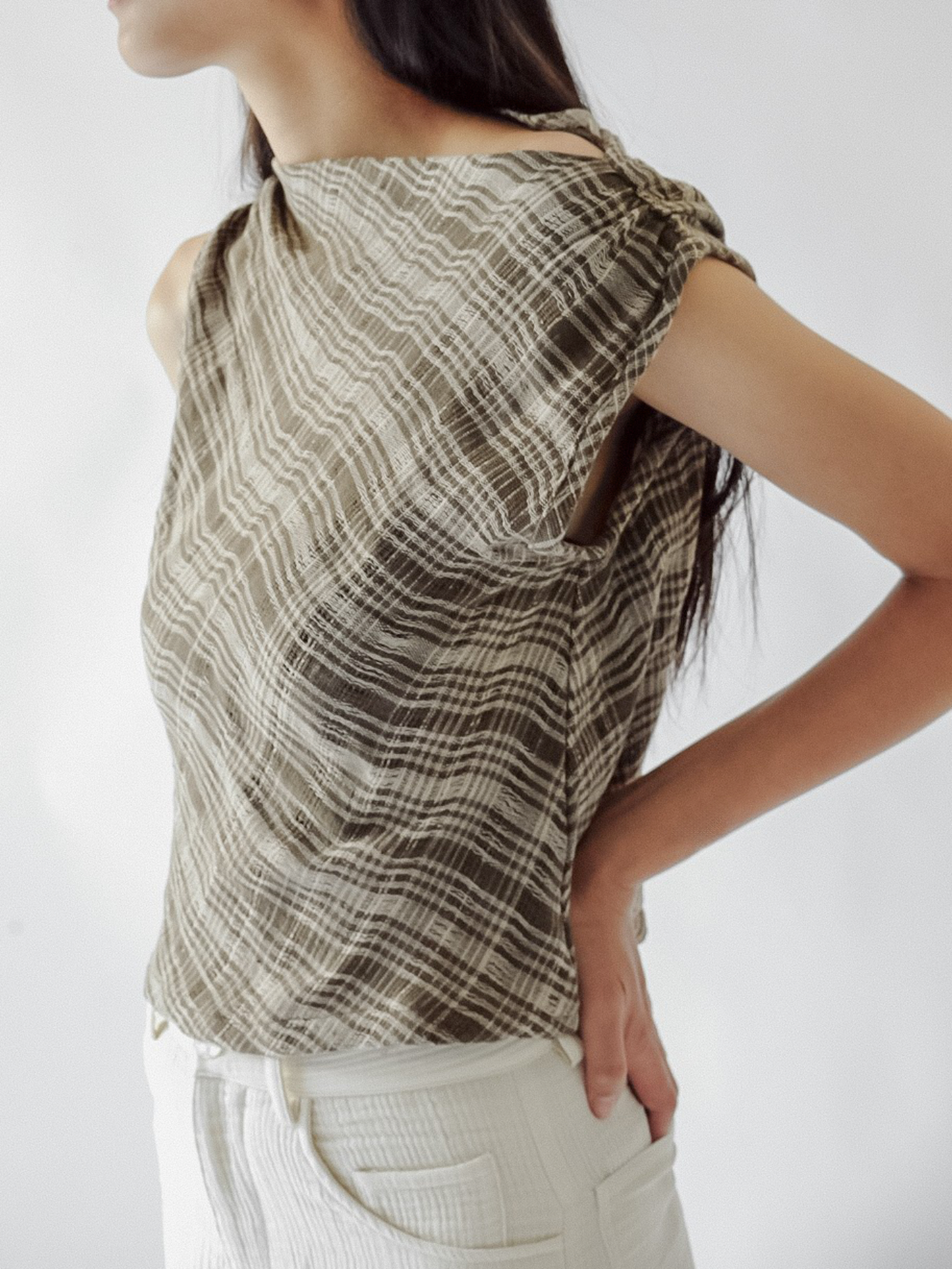 Palit Amie top open shoulder (Terrain space)