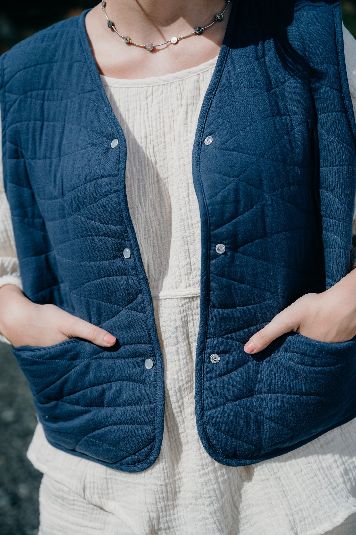 Palit Loone vest (Navy blue)
