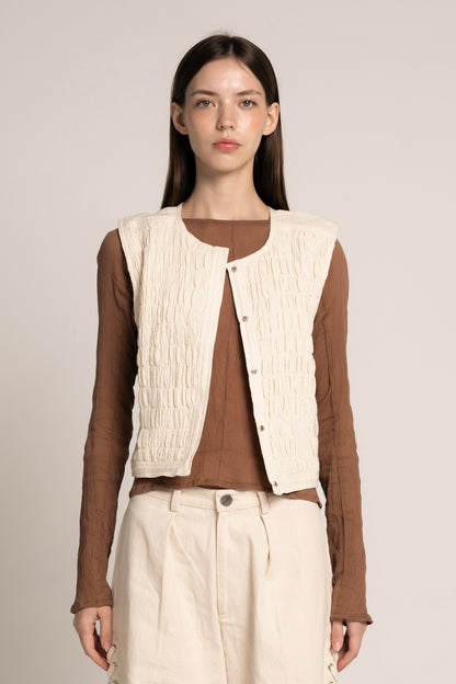Palit Ruby vest (Ivory)