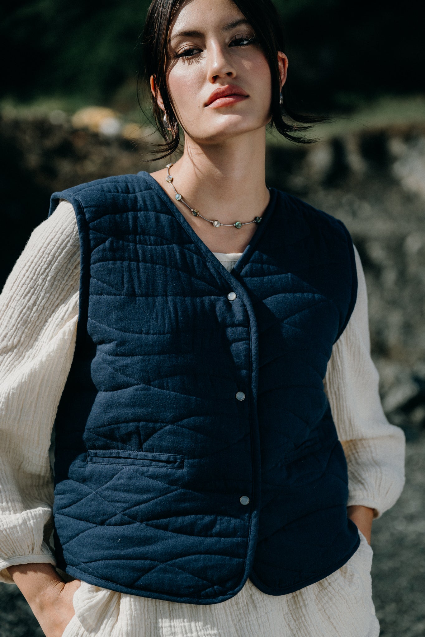 Palit Loone vest (Navy blue)