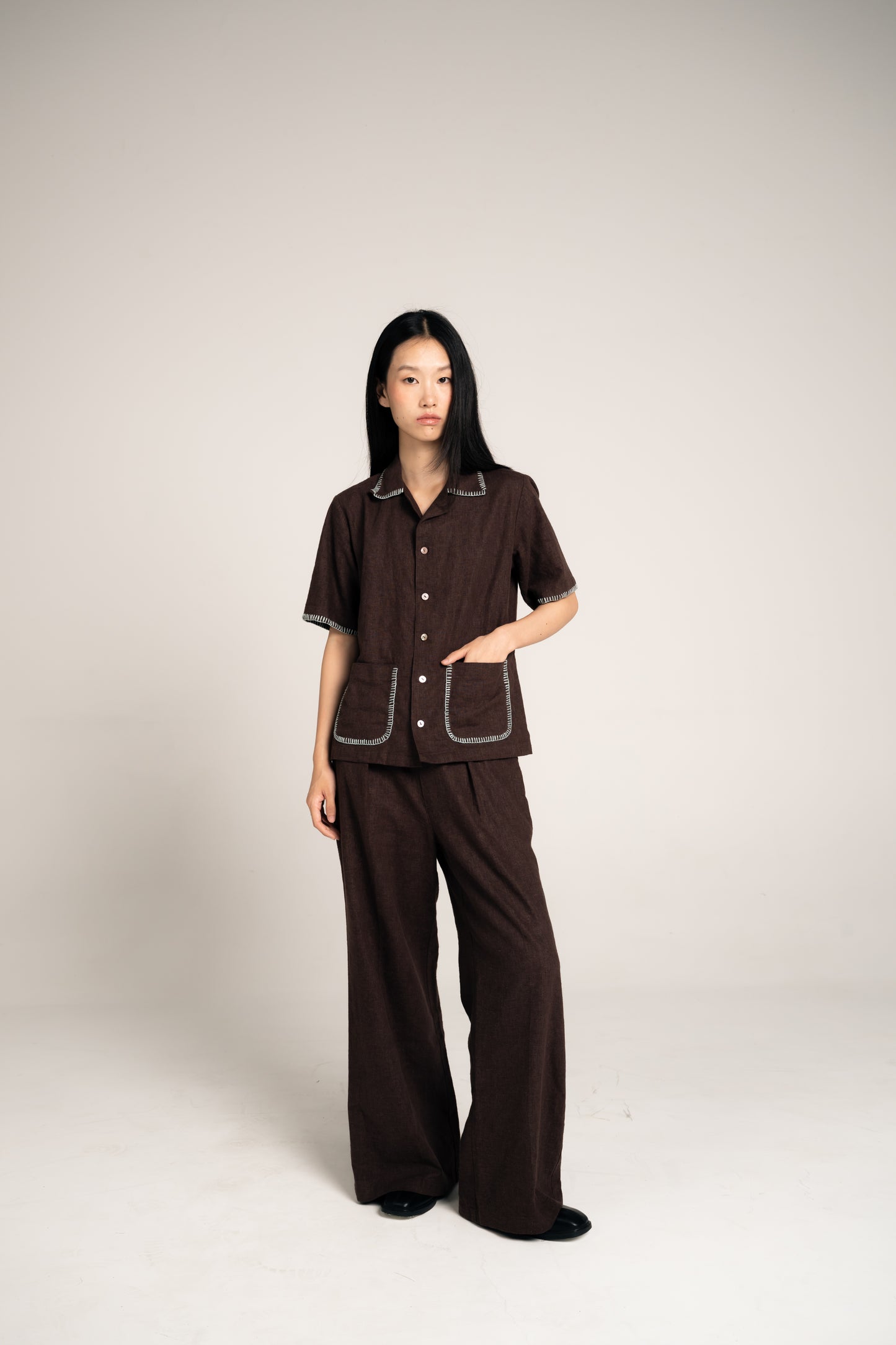 Palit pants (Dark brown)