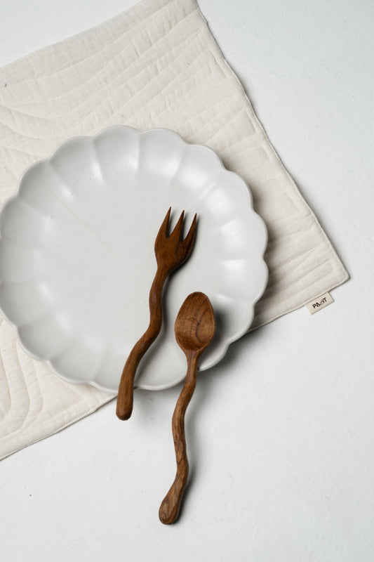 Palit Placemat (Ivory)
