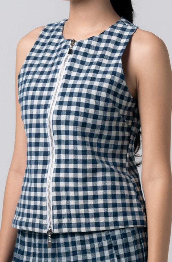 Palit Neptune top (Gingham)