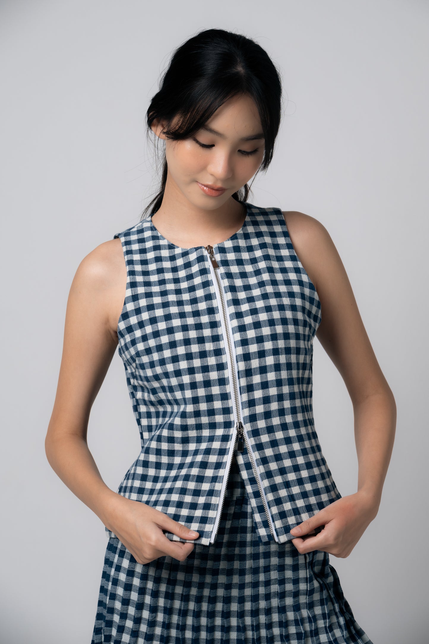 Palit Neptune top (Gingham)