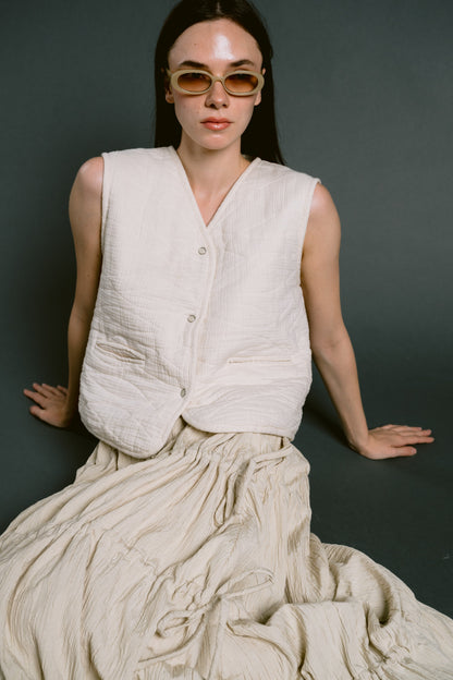 Palit Balloon skirt (Ivory)