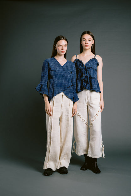 Palit Coconut camisole (Blue striped)