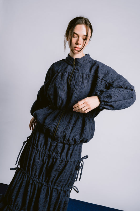 Palit Balloon jacket (Navy blue)