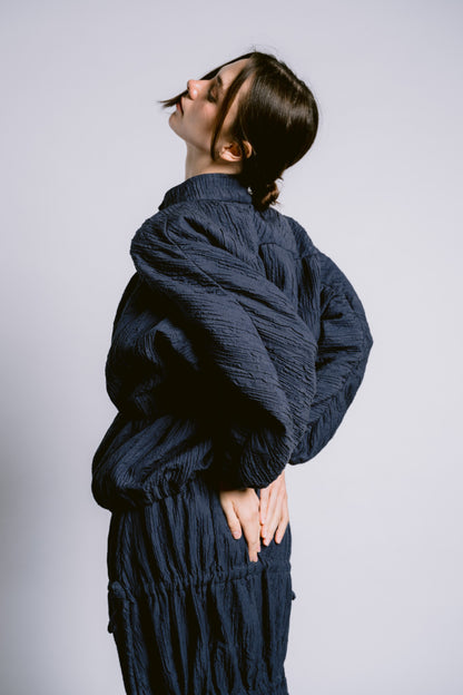 Palit Balloon jacket (Navy blue)