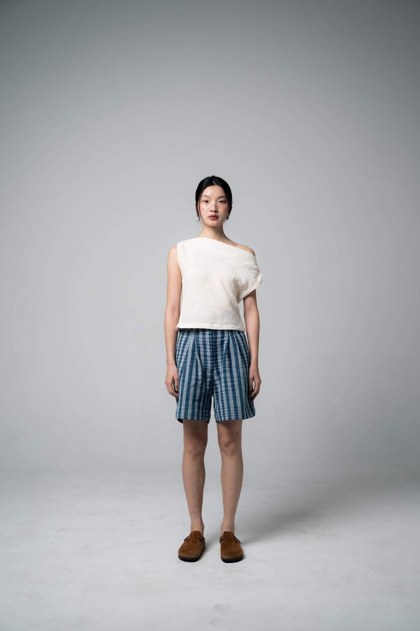 Palit Amie top open shoulder (Ivory)