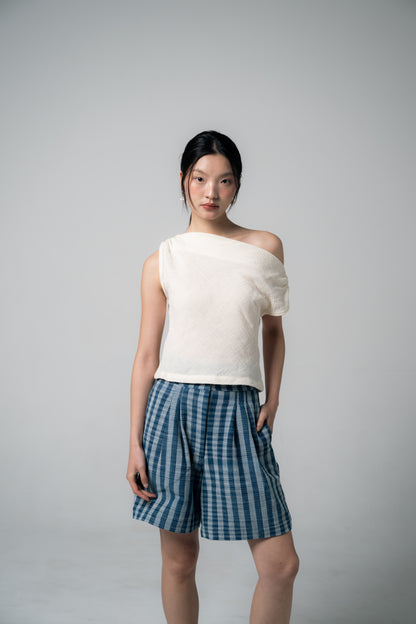 Palit Amie top open shoulder (Ivory)