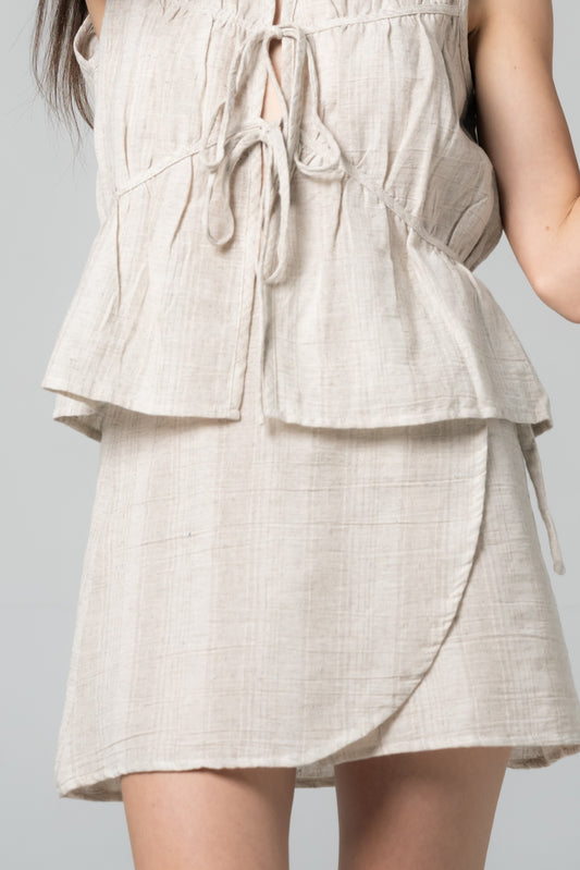 Palit Mini skirt (Cotton mixed)