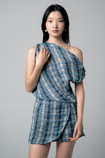 Palit Mini skirt (Cobalt space)