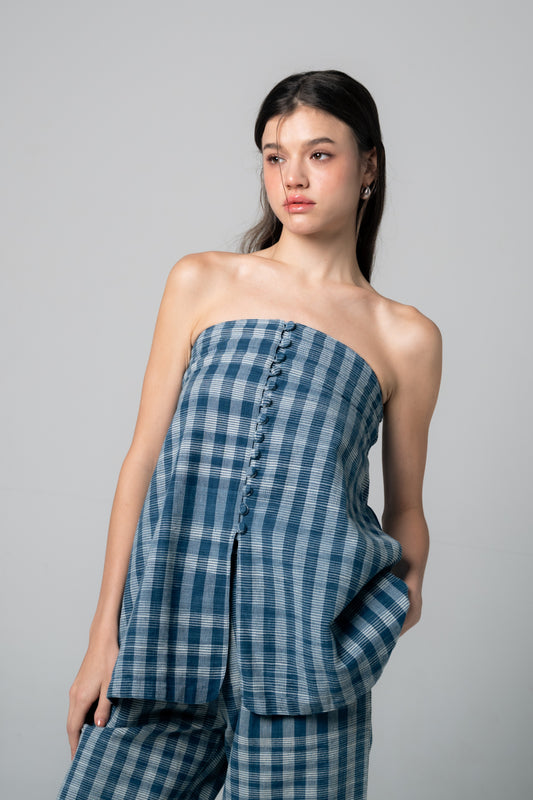 Palit Emily strapless top (Cobalt)