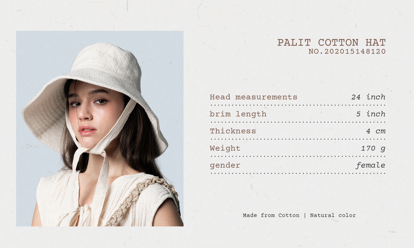 Palit Cotton hat